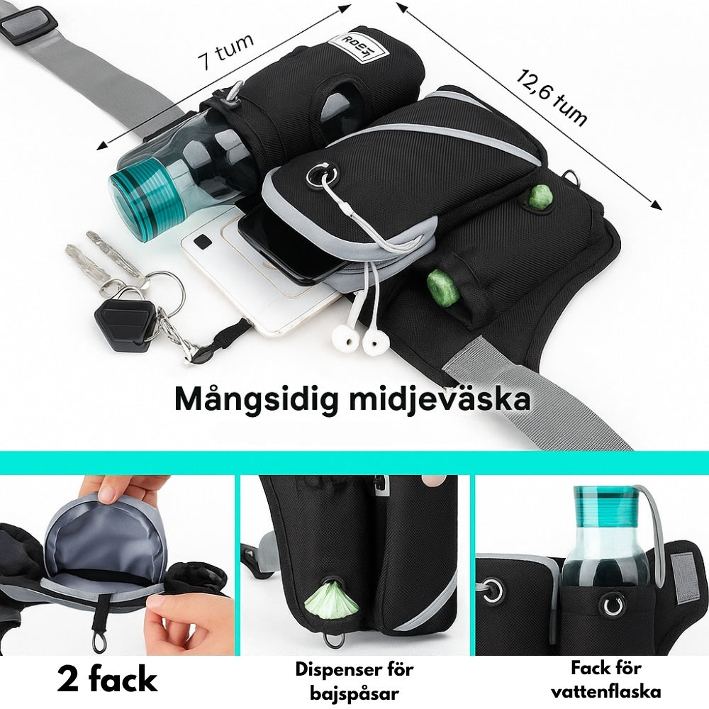 Hundlöpbälte Handsfree