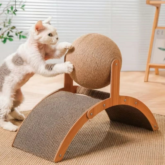 Kattklösare 2-i-1 Boll & Matta